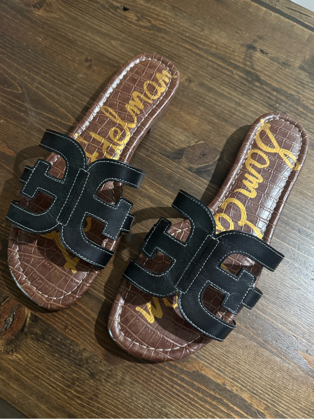 Sam Edelman Bay Slide Sandal in Black